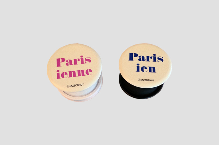 재입고*[재즈오어낫] Parisien &amp; Parisienne Griptok