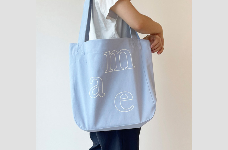 [무쿠앤에보니] Mae logo bag (6차입고)