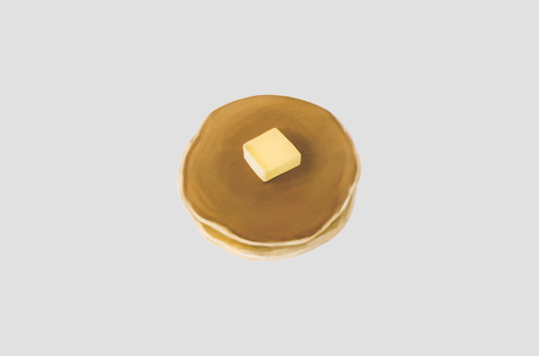 [피스온더테이블] Pancake 그립톡 (7차입고)