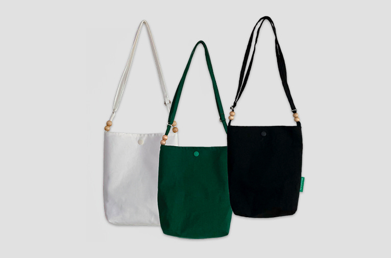 [스르르] Basic square bag - 4가지 색상(4차입고)