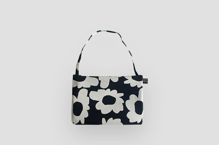 [소곤소곤] bloom black mini shoulder bag