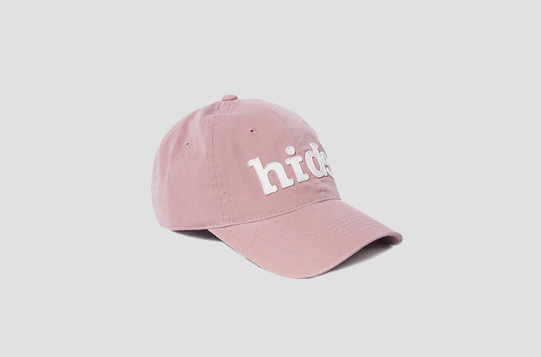 [히든비하인드] HIDE BALL CAP (BABY PINK) (재입고)
