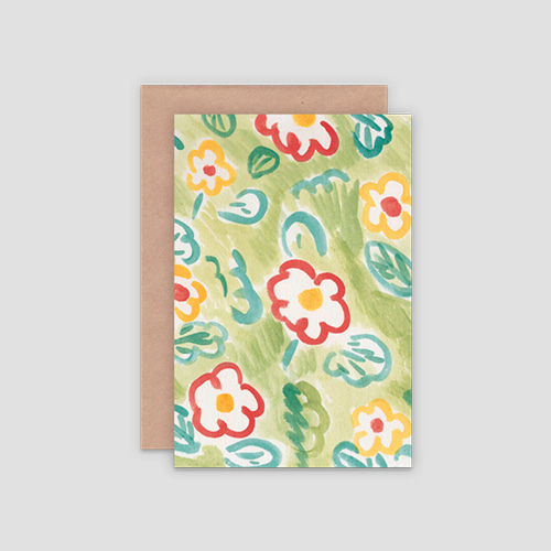 [리틀룸] flower bed 폴딩 카드 (4차입고)