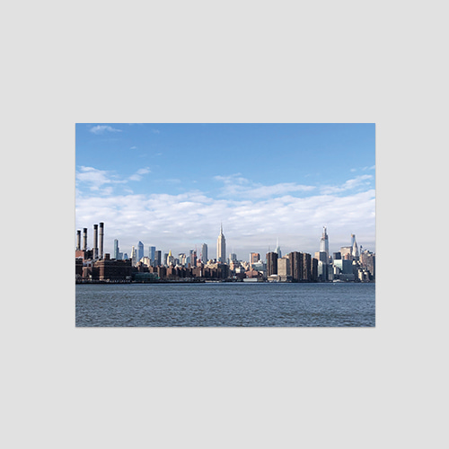 재입고*[eun] newyork skyline 엽서