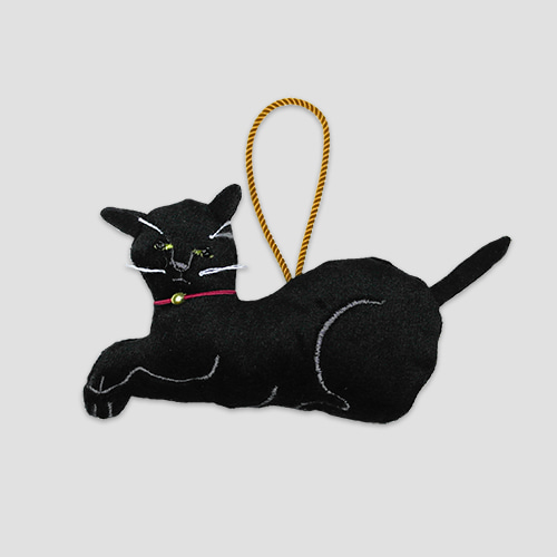 [더와일드] Ornament_black cat