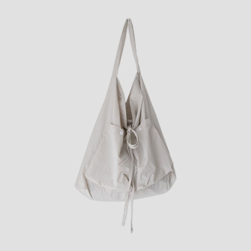 [projet] two pockets easy bag warm grey (6차입고)