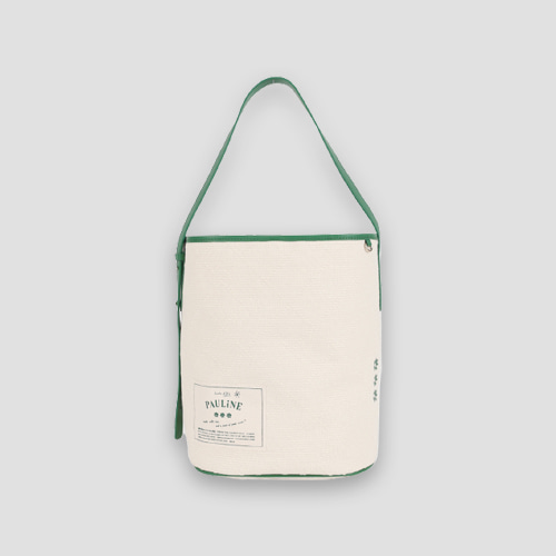 [오부니] Pauline&#039;s bucket bag - Forest Green