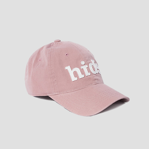 [히든비하인드] HIDE BALL CAP (BABY PINK) (3차입고)