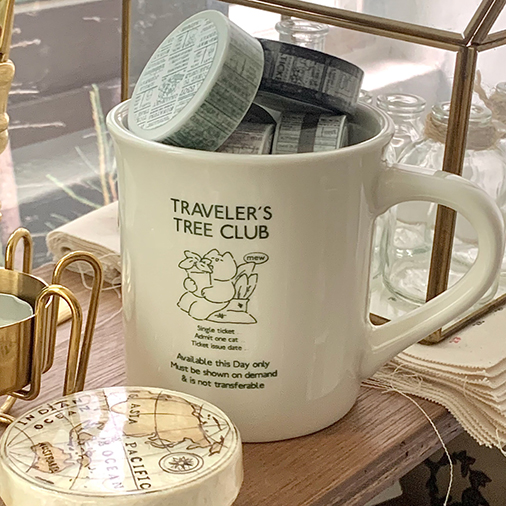 [냥냥빔] Traveler&#039;s Tree Club mug cup