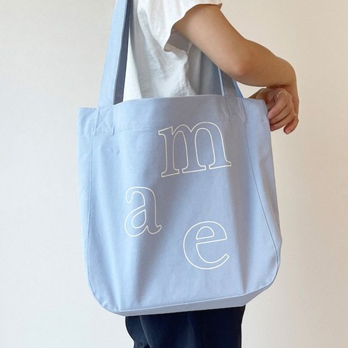 [무쿠앤에보니] Mae logo bag (6차입고)