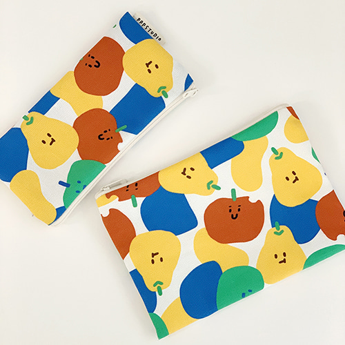 [ppp studio] emotion fruits pouch - 2종 (재입고)