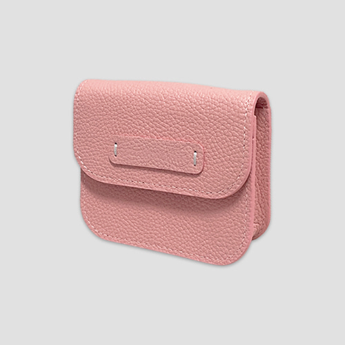 [옴니포턴트] pin wallet bag - baby pink