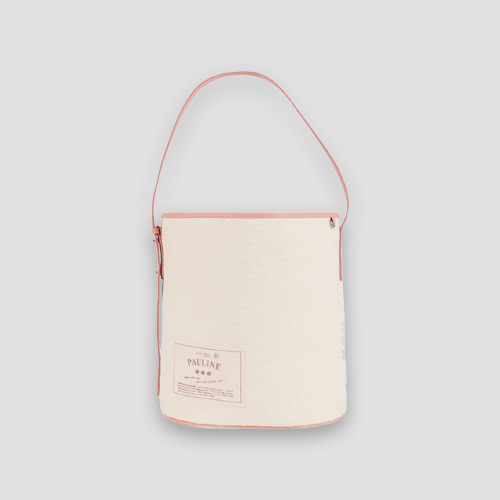 [오부니] Pauline&#039;s bucket bag - French Pink