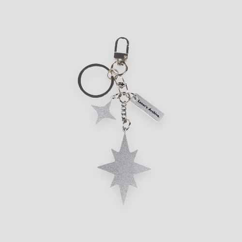 [로너스아카이브] Silver key chain (twinkle) (재입고)