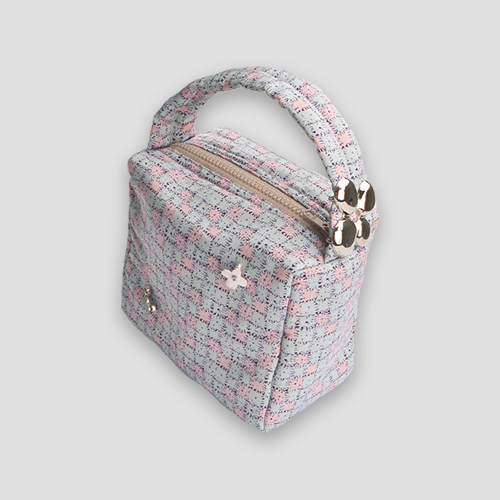 [리즘] Flower mini bag - Pink Blue