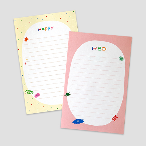 [ppp studio] HBD / Happy letter