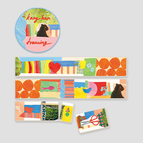 [a letter from] collage masking tape (20mm) (재입고)
