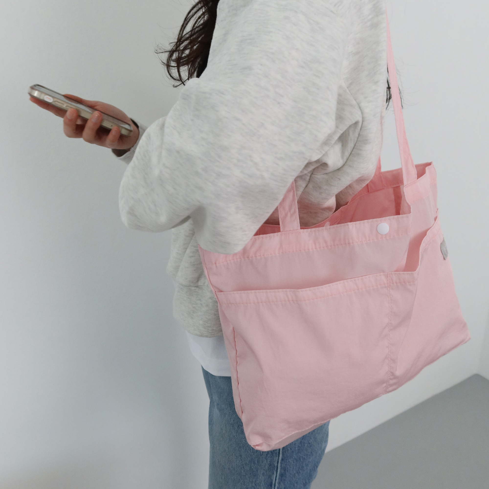 [projet] light &amp; light bag (pink) (재입고)