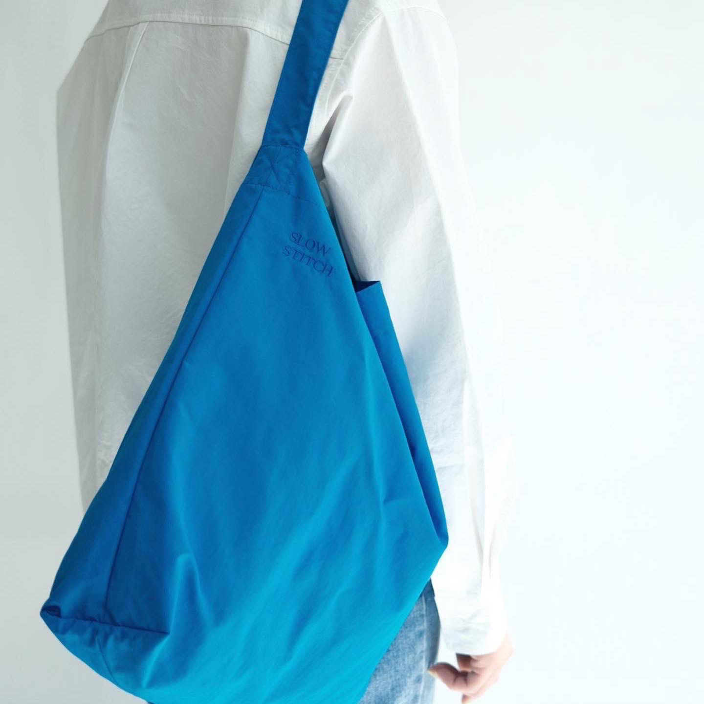 [슬로우스티치] lucky daily bag_summer blue