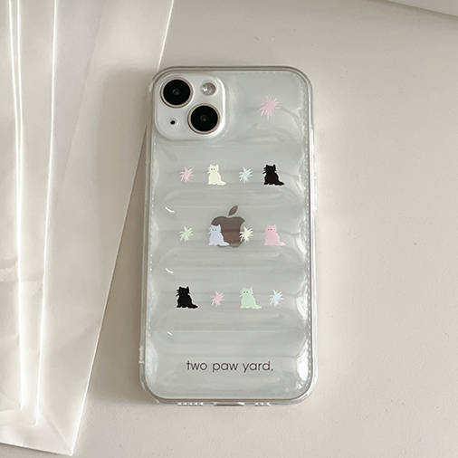 [투포우야드] pastel cat padded case (재입고)